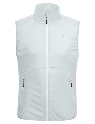 Image of Little Donkey Andy Men's Water-resistant Outerwear Vests, Stretch Windproof Vest for Cycling, Running, Golf