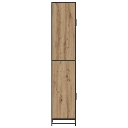 Mueble de baño de roble Artisan ideal para organizar aseos pequeños 6
