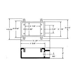 3/4" FSE PVC Single Gang Box