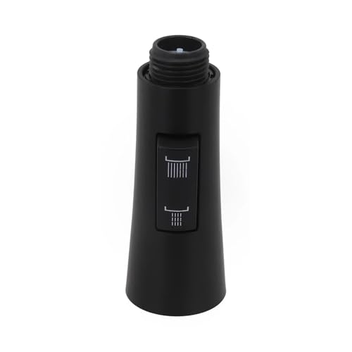 Grifo extraíble de cocina negro con cabezal rociador de agua mezclador aireador y ducha de fregadero 8
