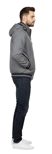Image of Export Quality Reversible Puffer Jacket in GLD Material best for Winterwear /Hiking /Biking /Camping /Mountaineering /Fashion & Casual Wear(Control Temperature up to 3 Degree Celsius)(3C)