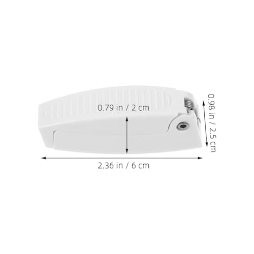 Clips de puerta para autocaravana anticaídas de plástico intemperie para camping, pack de 6 2