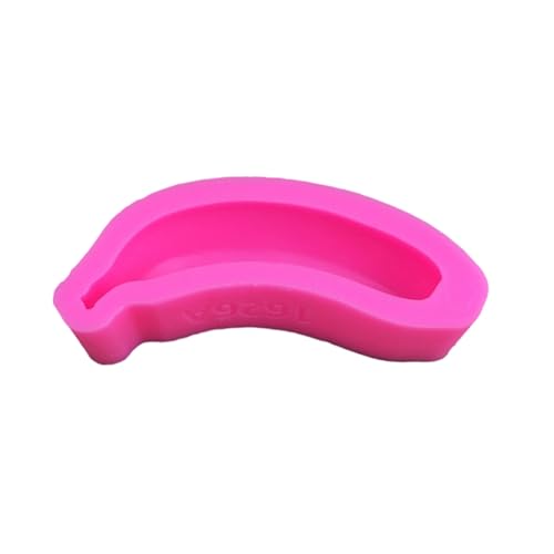 Molde de silicona para fondant con forma de banana 3D miniatura 4