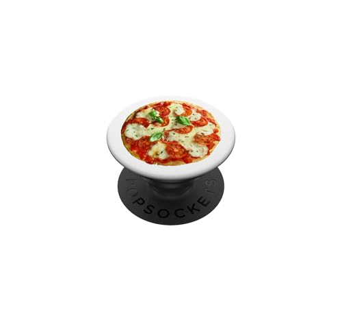Pizza Margherita Neapolitan Italian Food Lover Pizzeria Chef PopSockets Adhesive PopGrip