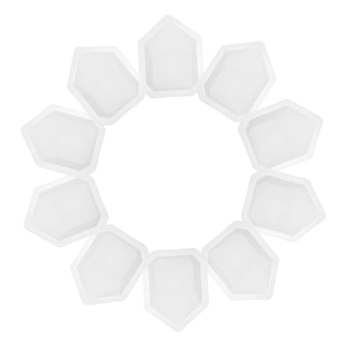 FUNOMOCYA 10pcs Weighing Trays Plastic Storage Trays Measuring Weigh Boat Lab Equipment