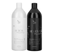 Zap All Time Me Leva - Mascarilla alisadora brasileña con queratina, 1 litro y champú, 1 litro