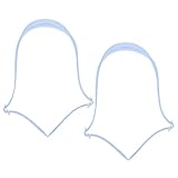 DIYEAH 2pcs Swimming Goggle Clips Replacement Silicone Band Buckles for Scuba Diving Goggles Snorkeling