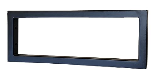 Sunload Console de lavabo murale en acier Noir 500 x 150 mm
