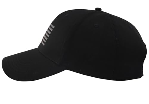 Image of American Flag Baseball Hat - XL, XXL, 3XL Plus /Regular Size Men's Cotton Structured Patriotic Ball Cap