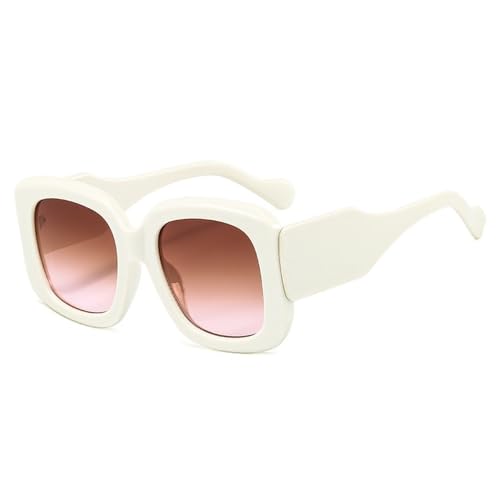 Uv400 Protect Sunglasses - Oversized Wide Leg Gradient Candy Colors For Women Man Running & Outdoor Sport (04,One Size)