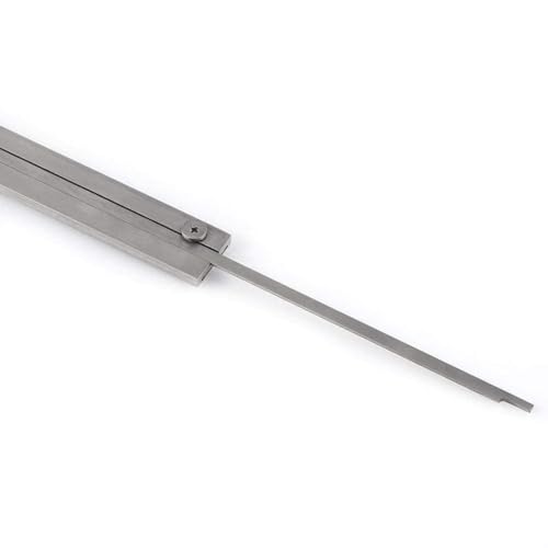 Image of Vernier Caliper - Extra Long Stainless Steel Precision Measuring Tool (0-300mm / 0-12 Inch) for Inside, Outside, Depth & Step Measurement (300mm manual caliper)