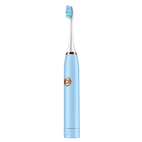 Cepillo de dientes Niños Hogar Eléctrico Adultos No Recargables Pequeños Electrodomésticos Espejo de Baño Negro (Azul, Talla Ú