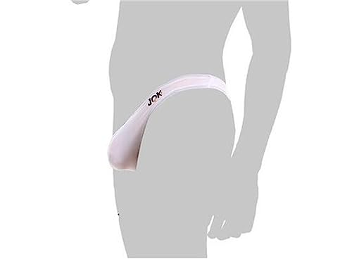 Men's Thong Sexy One Side Jockstrap Thongs Sretch Pouch Half Bulge Side G-String Briefs Bikini Hot Sexy Sissy Underpants4