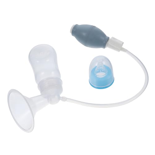 Extractor de Leche Manual Portátil de Silicona y PP miniatura 1