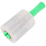 Sosoport Rollo de Film Estirable Manual Asa de Plástico Transparente Película PE para Embalaje de Mudanzas y Muebles Envoltorio Plástico Resistente para Protección y Transporte