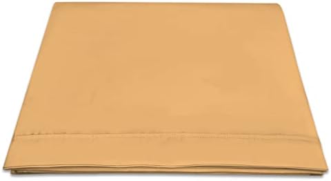 Pizuna 100% Cotton King Size Fitted Sheets Off White, 400 Thread Count Long Staple Cotton Kingsize Fitted Bed Sheets 150x200 cm, Sateen Weave 40 cm Deep Fitted King Size Sheet 1 PC