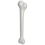 Vaulted Skulls & Co Plastic Caveman Bone | Fake Plastic Dog Bone | Prehistoric Bones Prop | Novelty Dogs Bones Props | Cavewoman Costume Accessory | Dog Costume Accessories | White | 8