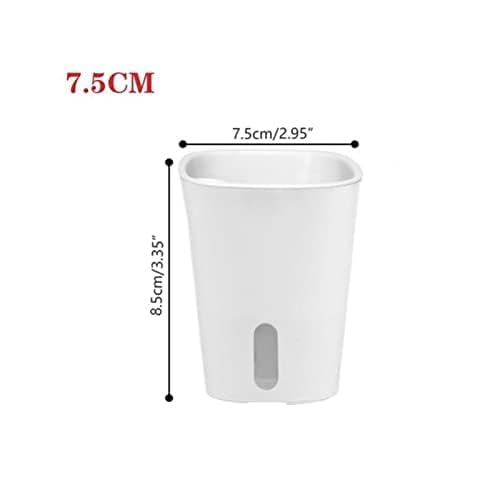 KMDZDZGS 10 Sets Self-Watering Plant Pots With Visual Water Level Window, Herb Pot, Watering System for Indoor and Outdoor Use (7.5 cm) - Image 4