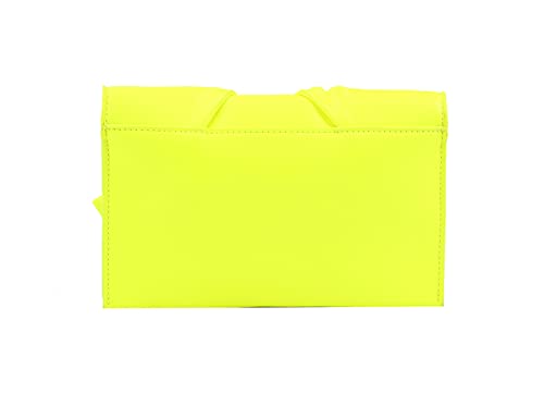 Image of Evening Clutch Messenger Style With Cute Bow Tie Purse Vegan PU Leather Crossbody Shoulder Bag by Handbag Republic