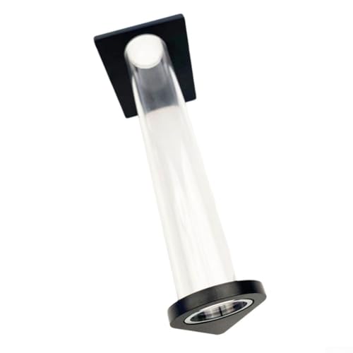 Besttoolifes Billardtrainer, anpassbarer Winkel, Snooker-Queue, Übungswerkzeug mit stabiler Zielunterstützung, Aluminium- und Acryl-Konstruktion, mobiles Training für Hilfe (schwarz)