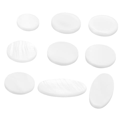 MUELODSIC 9Pcs Saxophone Finger Buttons Durable Replacement Accessories for Tenor Saxophones Elegant Shell Design for Instrument Repair and Upgrades