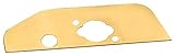 Milodon 32500 Gold Zinc Plated Rear Baffle Oil Pan for Small Block Chevy