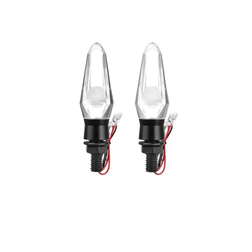 Clignotants LED moto en aluminium 8 mm optique premium pour Bobber 12V