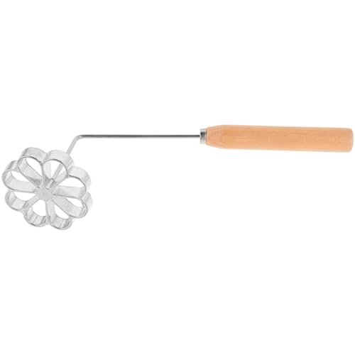 BIUDECO Molde para Freír Aperitivos Antiadherente de Aluminio con Mango Herramienta de Cocina para Hacer Buñuelos y Snacks Fritos