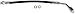 Dorman H620789 Rear Driver Side Brake Hydraulic Hose Compatible with Select Models