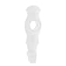 5/8" Foosball Man Soccer Player Part for Dynamo Table- White