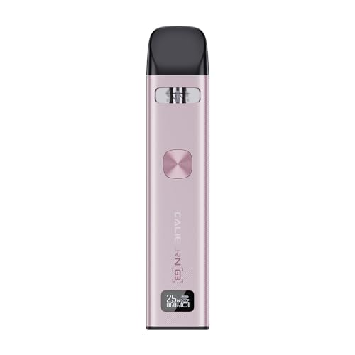 UWELL CALIBURN G3 Vape Kit Vapes Rechargeable Refillable Vape Pen Nicotine Free Ecigs Full Kit(Pastel Pink)