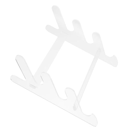 FOYTOKI Mechanical Keyboard Stand Display Rack Desk Organizer Acrylic Keyboard Holder Modern Desk Accessory