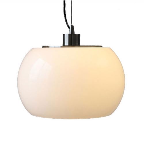 Lámpara de techo de vidrio que elimina zonas oscuras con diseño minimalista francés E27