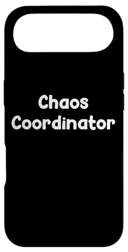 Funny Aging Humor Design Chaos Coordinator Tees and More �X�}�z�P�[�X iPhone Air �p