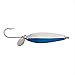 Luhr Jensen Coyote Spoon Lure, Nickel/Neon Blue Head, 4-Inch