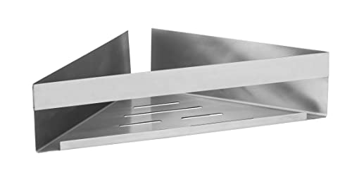 Tablette d'angle inox mat de haute qualité pour douche élégante