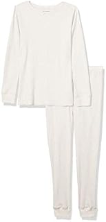 Amazon Essentials Women's Thermal Long Underwear Set, Natural, X-Large