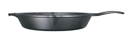 Lodge 13.25 Inch Cast Iron Pre-Seasoned Skillet – Signature Teardrop Handle ...