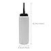 DYNWAVE Sports Water Bottle Water Cup Portable Lightweight Reusable Fitness Bottle 1 L for Running Hockey Outdoor Activities Boxing, White