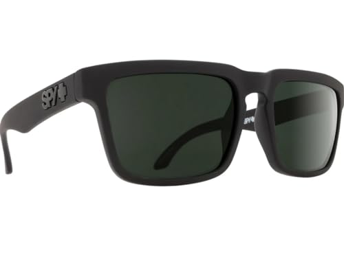 Spy Optic Helm Polarized Matte Black Sunglasses 183015374135, 58mm