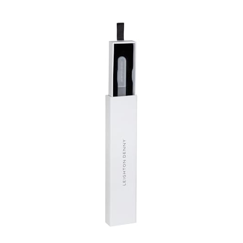 LEIGHTON DENNY Shape & Shine - Small Crystal Nail File & 3-in-1 Nail Buffer - Vegan, Grey - Image 2