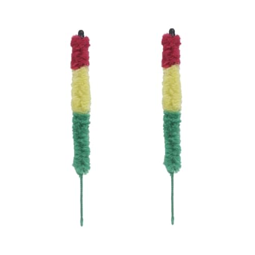 BEBEMOKO 2 Pcs Clarinet Brush Tool Electric Clarinet Cleaner Soft Cleaning Brush for Woodwind Instruments