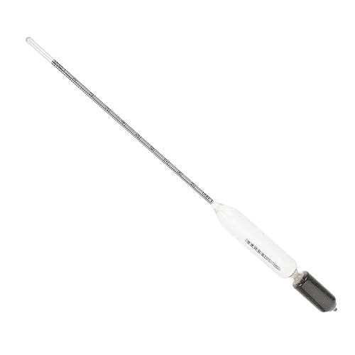 Anneome Glass Hydrometer Scale Hydrometer for Aquarium Portable Salinometer Meter for Sea Water