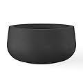 Kante Round Concrete Bowl Planter