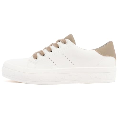 Image of Nautica Women Fashion Sneaker Lace-Up Tennis Casual Shoes for Ladies