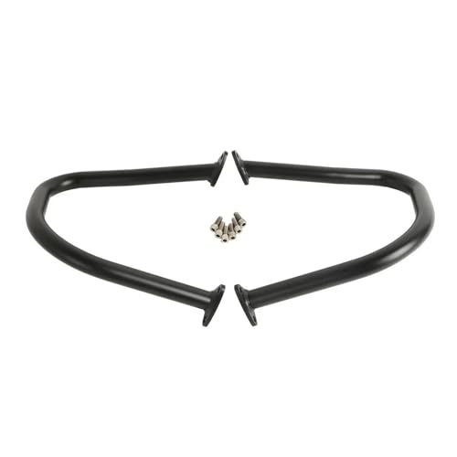 StoßStange Motorrad-Hinterrad-Autobahnstangen Für Indian Für Chief Für Chieftain 2014-2023 Für Dark Horse 2016-2023 SturzbüGel Sturzpads(Schwarz)