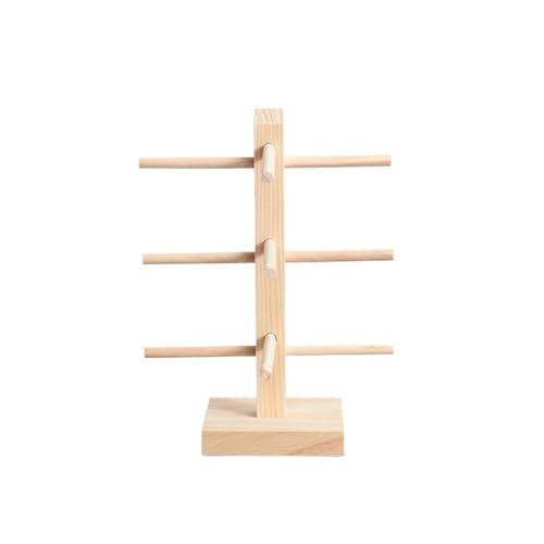 Expositor de Gafas Creativo de Madera Vitrina Grande Organizador para Detalle
