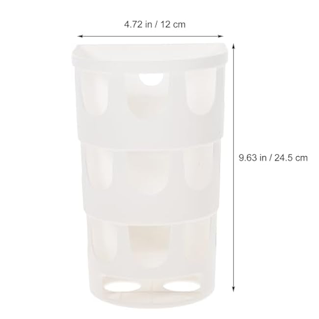 Plastic Bag Holder, Grocery Bag Holder Good for storing plastic bags under the sink,Wall-mounted space-saving sock organizer and panty organizer in the cloakroom