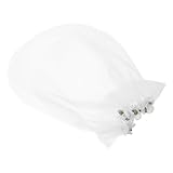 TOGEVAL 犬用ウェディングベール ヘアピンベール 小型ペット用 結婚式衣装 撮影用ヘッドドレス