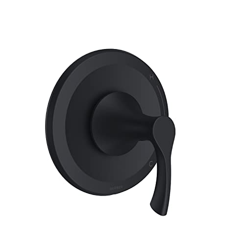 Antioch 1H Pressure Balance Trim Kit & Treysta Cartridge for Valve Only Satin Black by Gerber - Used condition - US$29.06